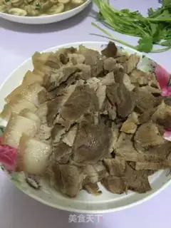 Make White cut meat step 9