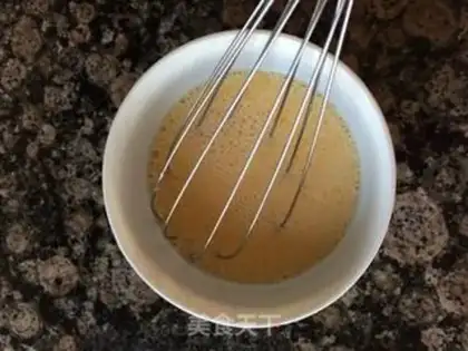 Make Microwave chicken cake step 3