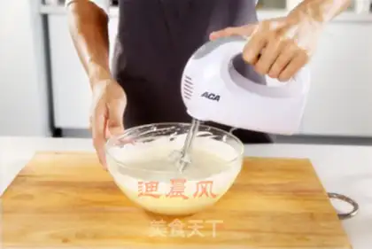 Make Apricot cake step 1