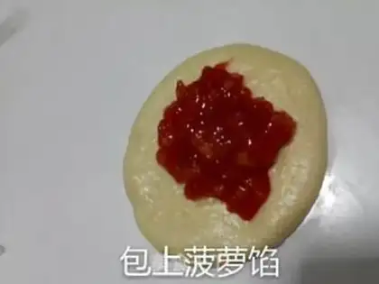 Make Pineapple bag step 30