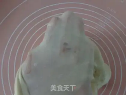 Make Onion ham bag step 4