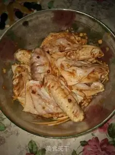 Make Air-cooked garlic chicken wings step 1