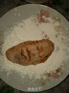 Make Air-cooked garlic chicken wings step 4