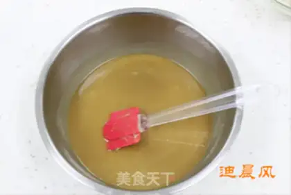 Make Christmas gingerbread house step 1
