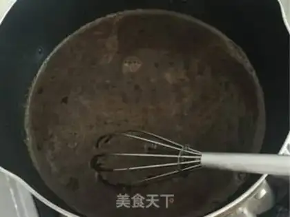 Make Chocolate mousse cake step 2