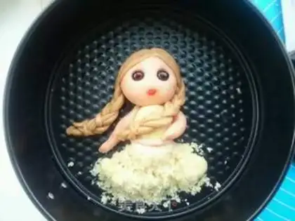 Make Cute dolls make bread step 21
