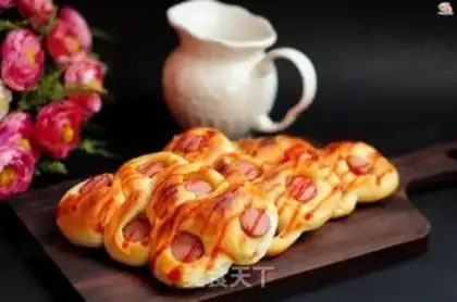Make Potato hot dog bread step 11