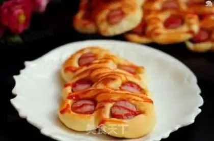 Make Potato hot dog bread step 12