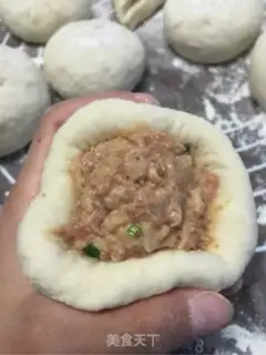 Make Porridge tofu buns step 9