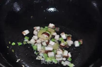 Make Crab rice step 4