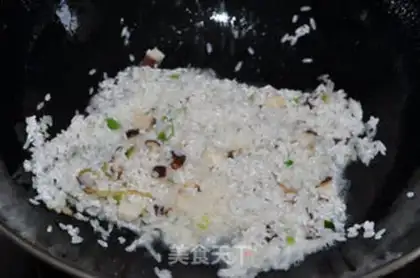 Make Crab rice step 5