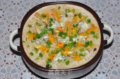Make Crab rice step 10