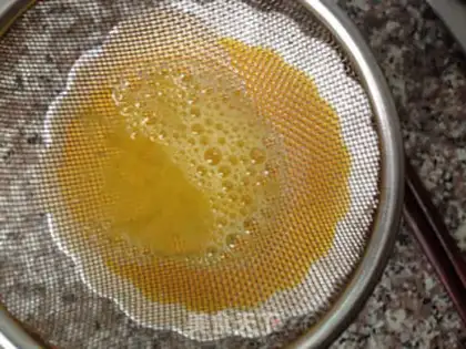 Make Gold squirms steam eggs step 2