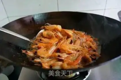 Make Spicy shrimp step 4
