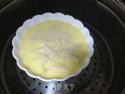Make Gold squirms steam eggs step 5