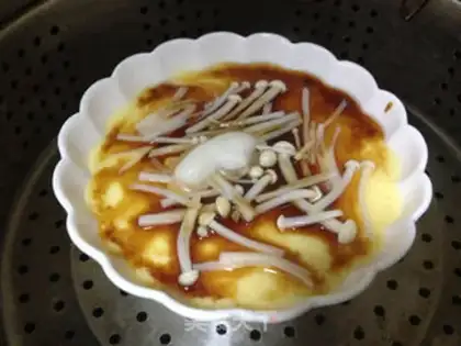Make Gold squirms steam eggs step 6