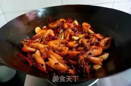Make Spicy shrimp step 8