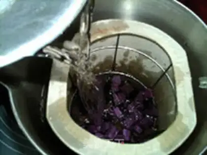 Make Potato black soy step 6