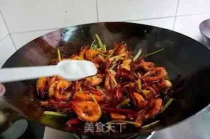 Make Spicy shrimp step 10