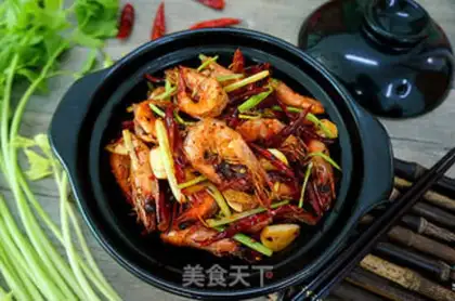 Make Spicy shrimp step 12