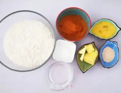 Make Pumpkin caterpillar bread step 2