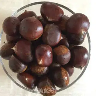 Make Chestnuts with oily sugar step 0