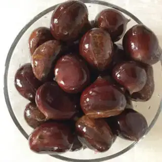 Make Chestnuts with oily sugar step 2