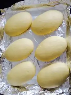 Make Simple salad bread step 5