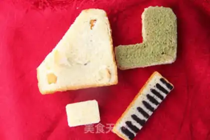 Make Fantasy piano bread step 0