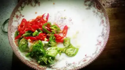 Make Red and green step 1