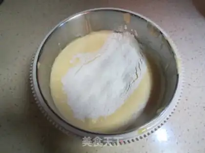 Make Mango cream cake step 4