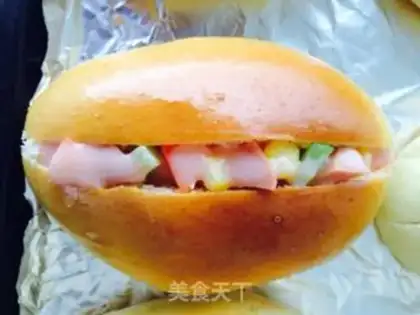 Make Simple salad bread step 12