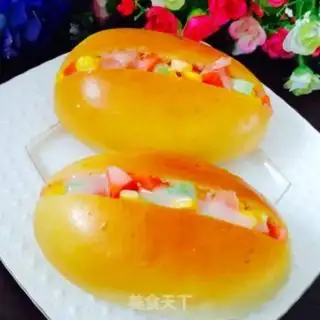 Make Simple salad bread step 13