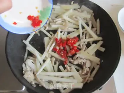 Make Chicken fried chicken leg mushrooms step 0