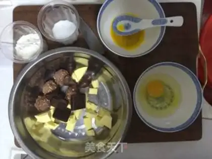 Make French lava chocolate cake step 0