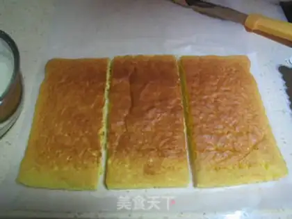 Make Mango cream cake step 9