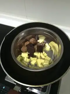 Make French lava chocolate cake step 1