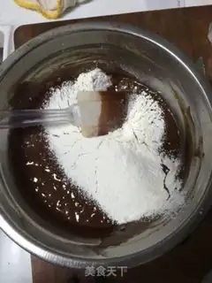 Make French lava chocolate cake step 6