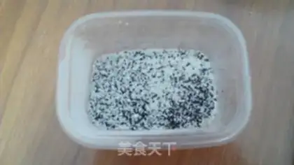 Make Black sesame oatmeal biscuit step 5