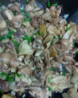 Make Chicken fried chicken leg mushrooms step 7