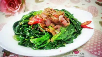 Make The spinach chord step 4