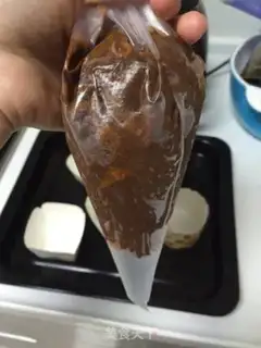 Make French lava chocolate cake step 8