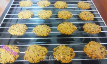 Make Black sesame oatmeal biscuit step 9