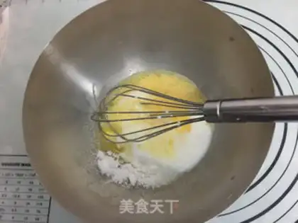 Make Make a tea Madeline cake step 1