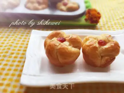Make A little flower, a soybread step 19