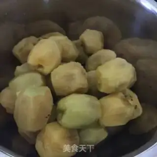 Make Peach and jam step 1