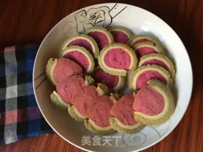 Make Flamingo biscuit step 15