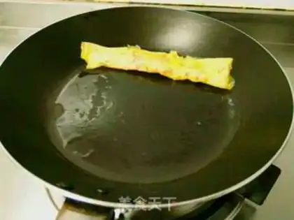 Make Carrot, egg burn step 8