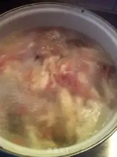 Make Pearl emerald plum soup step 3
