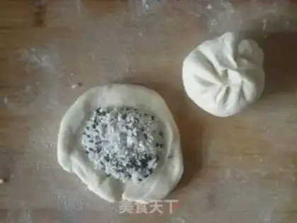 Make Black sesame loaf step 5